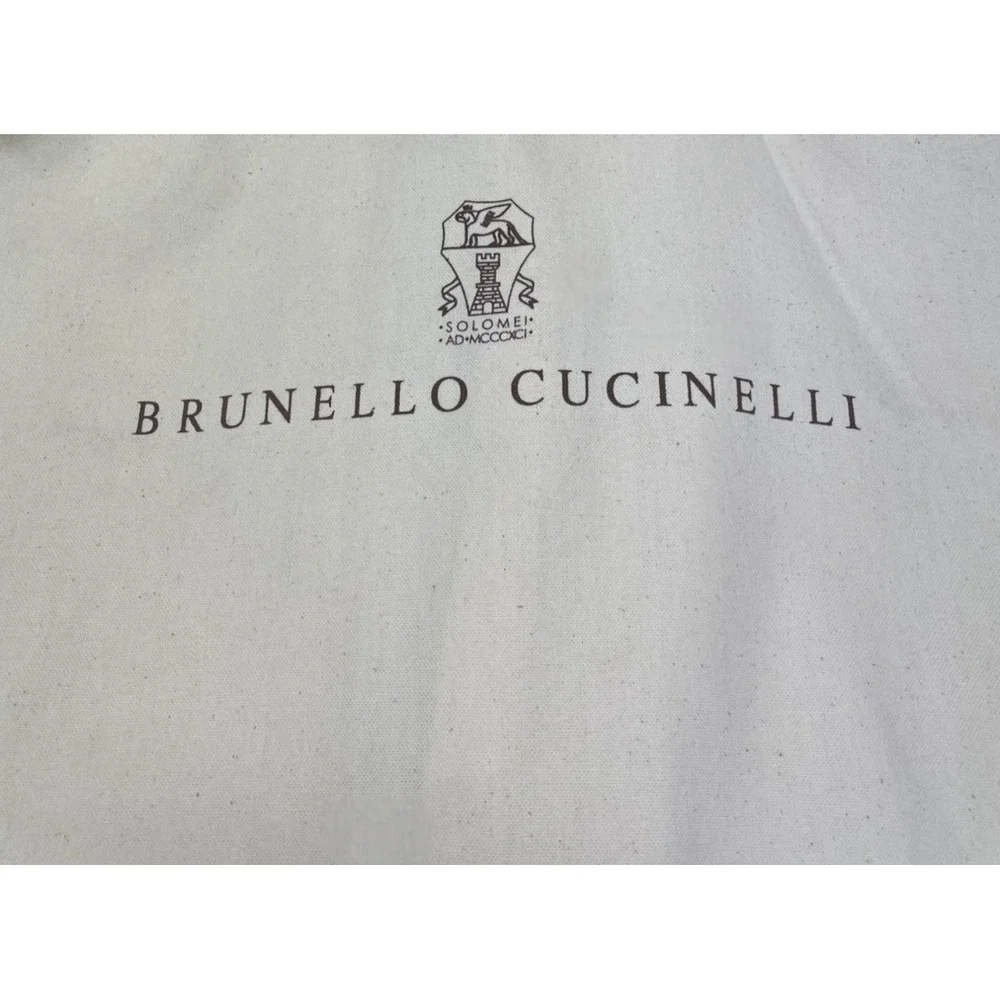 Brunello Cucinelli Garment Bag Ivory 22.5x46